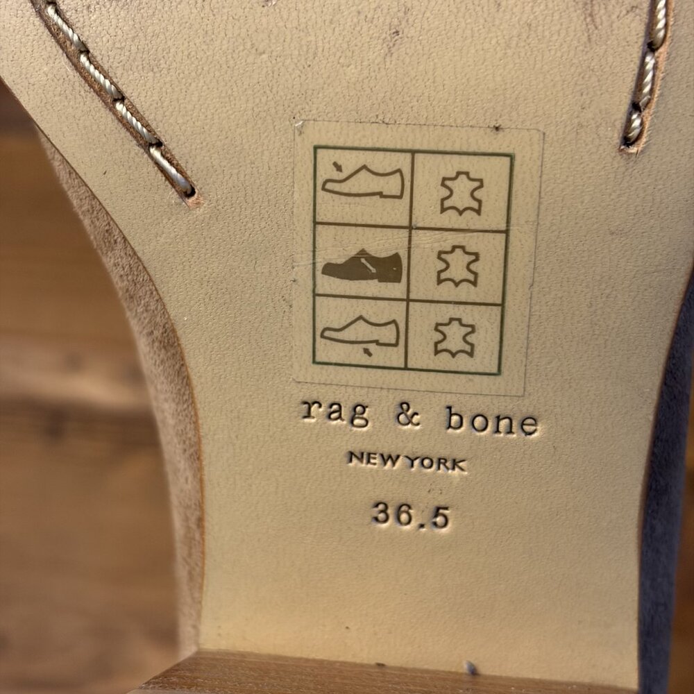 Rag & Bone 'Walker' Boot In Tan Suede- Size 36.5 - image 4